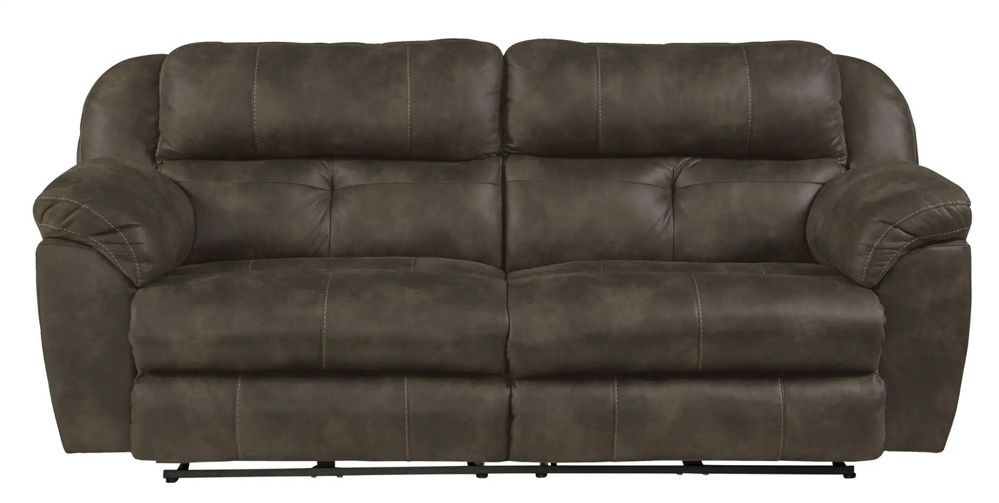 Ferrington - Power Lay Flat Reclining Sofa with Power Adjustable Headrest by Unique Piece Furniture