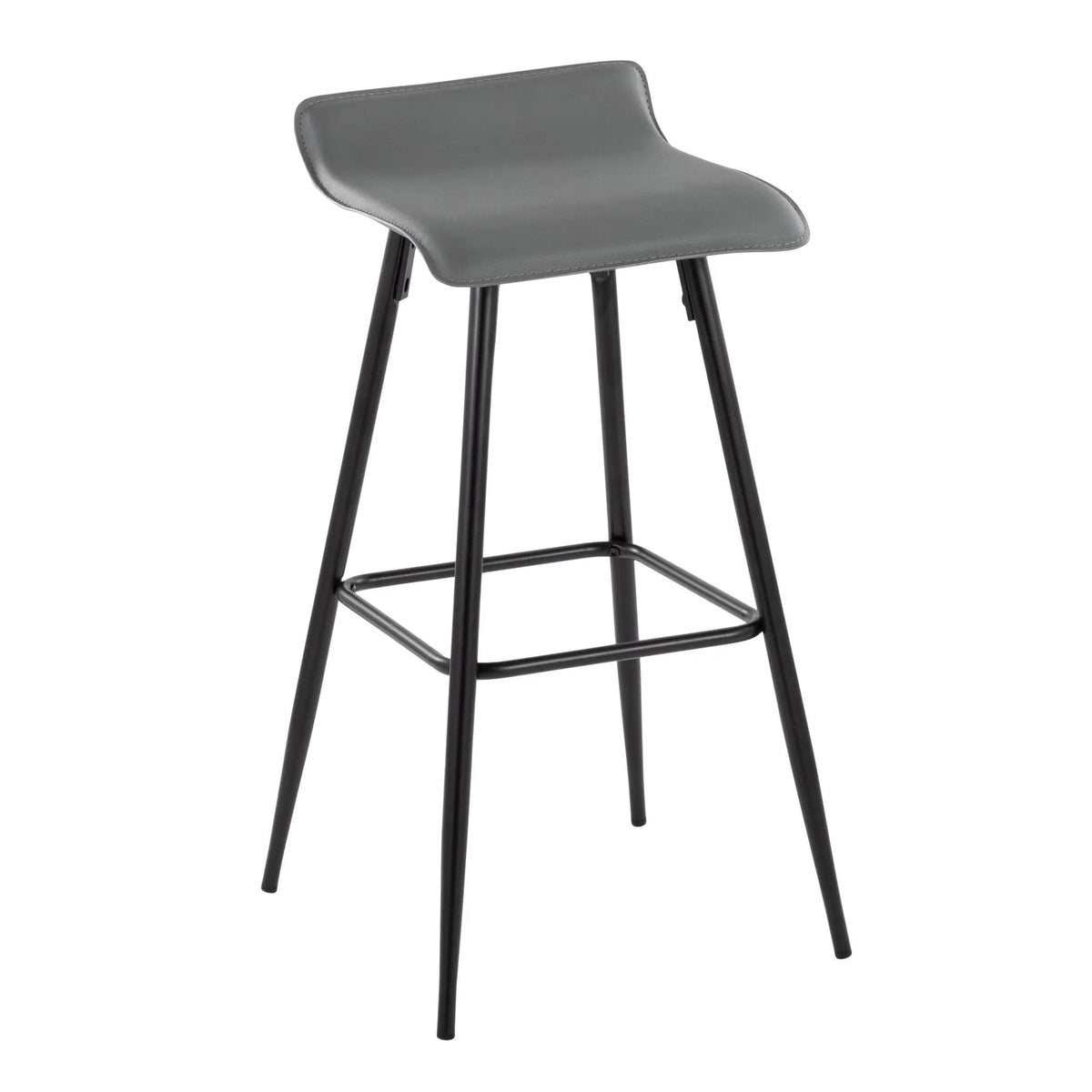 Ale - Contemporary Fixed-Height Bar Stool (Set of 2) by HouseOfZazla