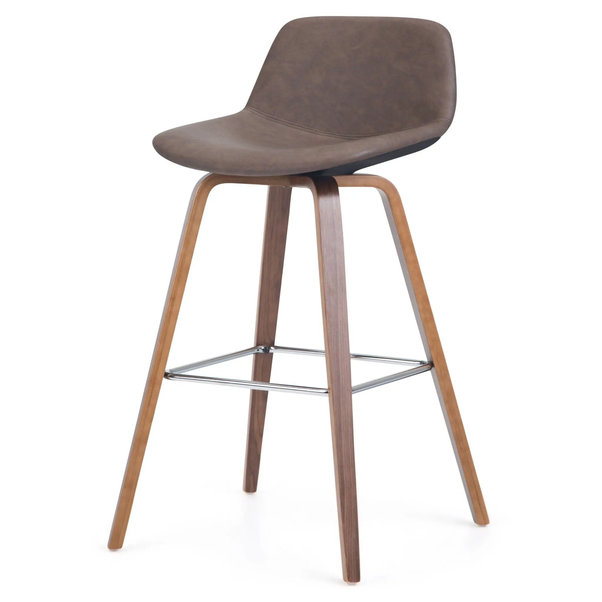 Randolph - Bentwood Multifunctional Counter / Bar Height Stool (Set of 2) by Unique Piece Furniture