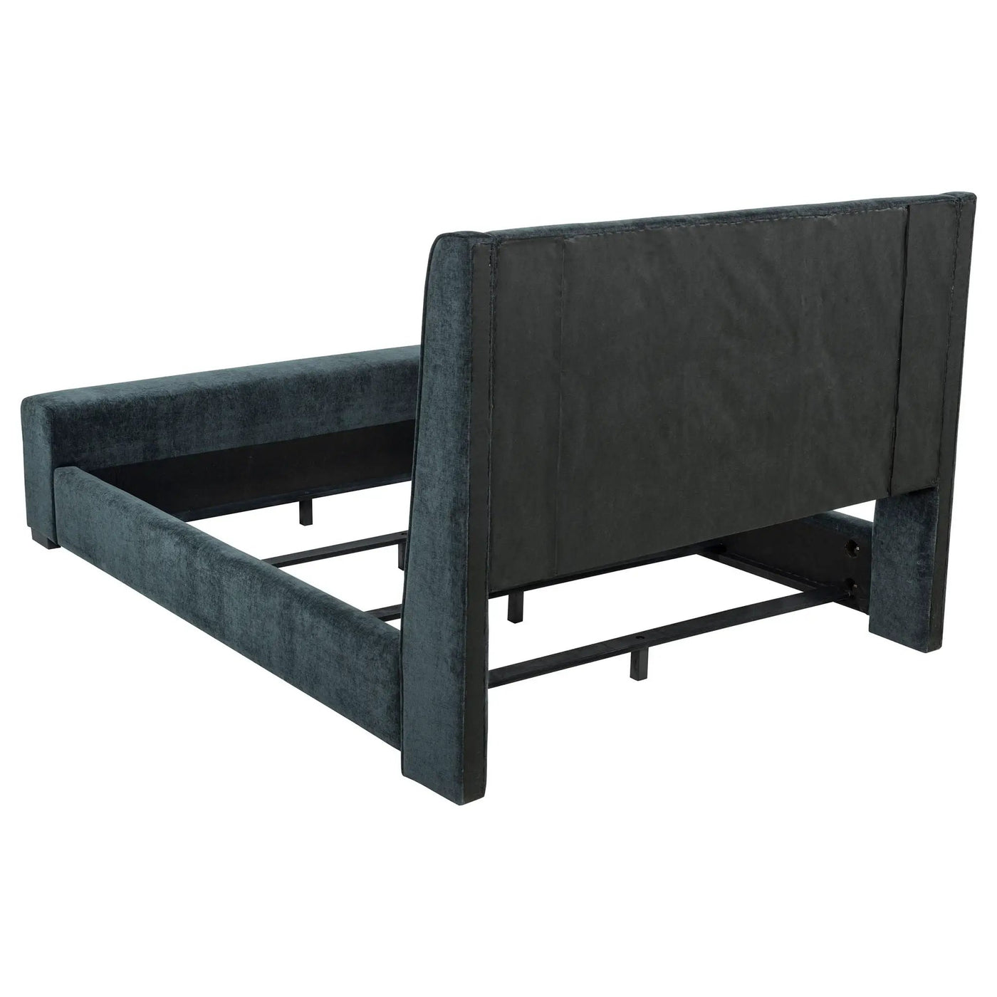 Sebastian - Upholstered Bed With Built-In Flame Visualizer And Bluetooth Speaker by HouseOfZazla