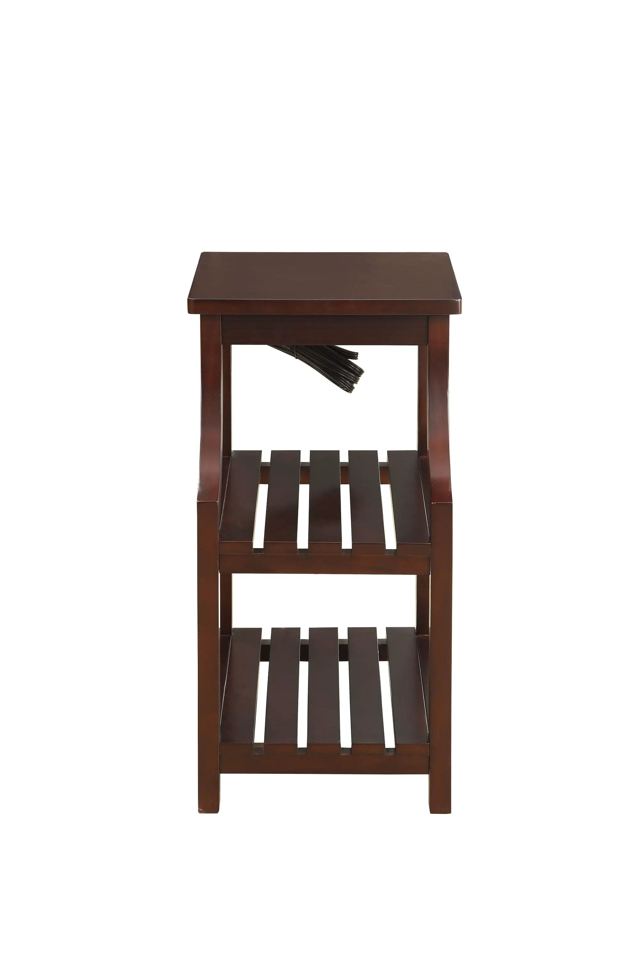 Wasaki - Accent Table With USB - Espresso by Unique Piece Furniture