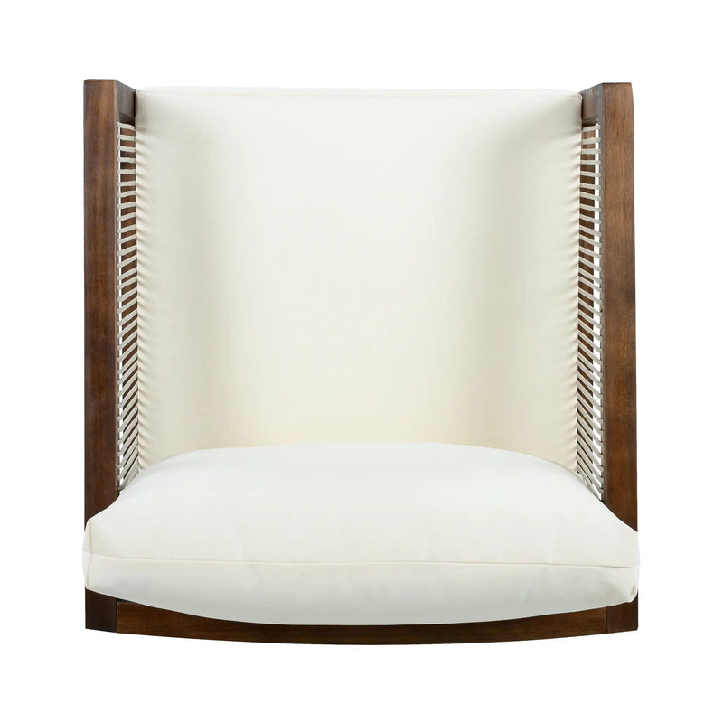 Outdoor 4-Piece Sofa Set, Acacia Wood Frame with Rope Detail by HouseOfZazla