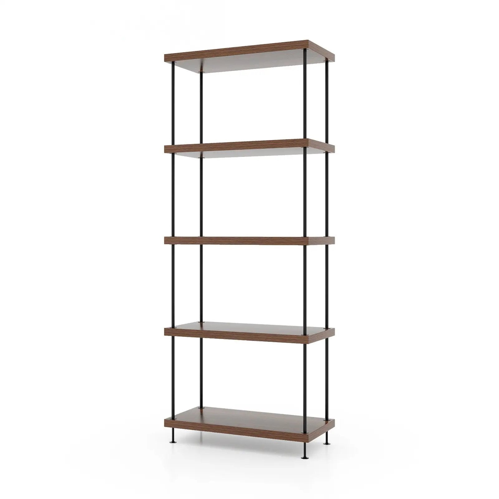 2/3/4/5-Tier Multipurpose Display Rack with Metal Frame-5-Tier by DirectDeals