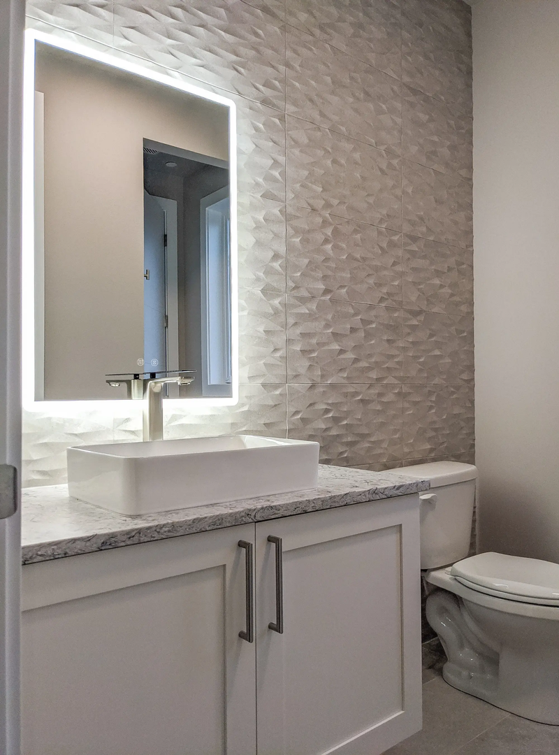 Zeek 24"x36" Backlit LED Rectangular Bathroom Wall Mirror MA2436 by ZEEK