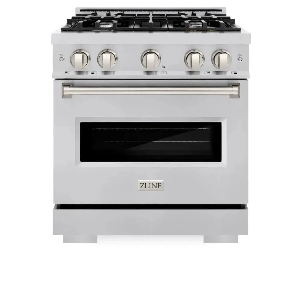 ZLINE 30"Classic Gas Range, Convection Gas Oven, Stainless Steel, CGR30 by Farmhouse Kitchen and Bath