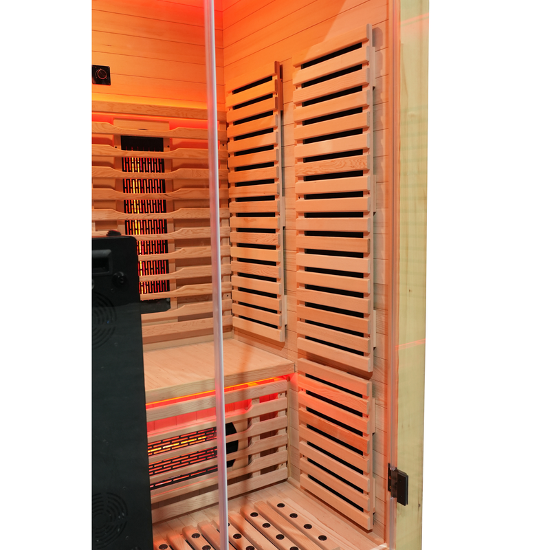 Blisspod I Venetian RED I All-In-One - Full Spectrum + Red Light Therapy I Indoor Premium Sauna I 2 Person, photo 6 of 19