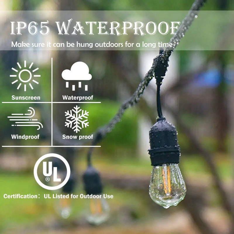 48 Feet Outdoor Waterproof LED Light Bulbs by DirectDeals