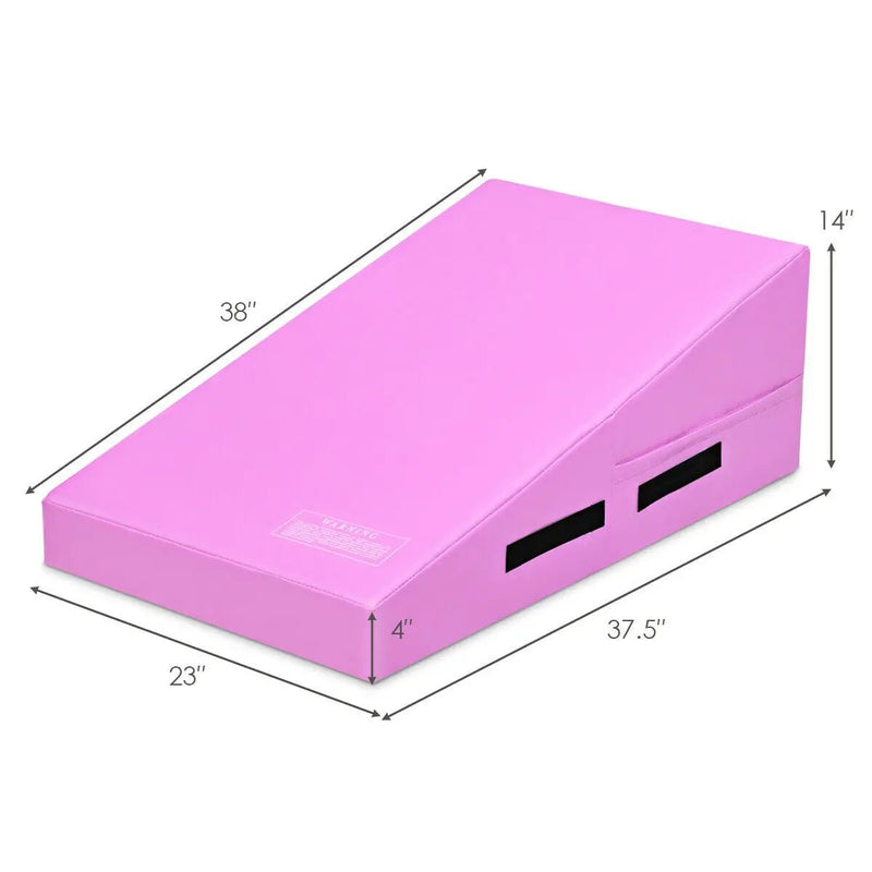 Incline Gymnastics Mat Wedge Ramp Gym Tumbling Exercise Mat by DirectDeals