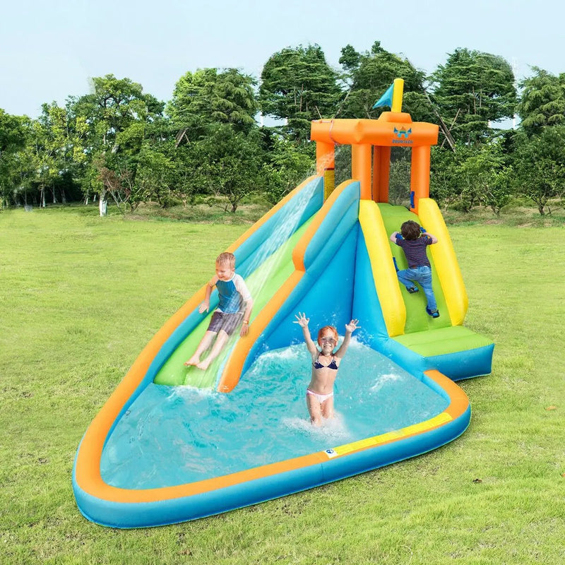 Inflatable Water Slide Bounce House Without Blower by DirectDeals