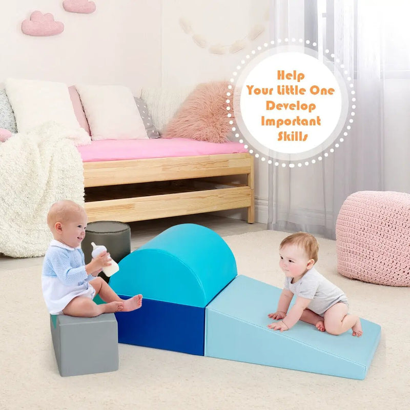 6 Piece Climb Crawl Play Set Indoor by DirectDeals