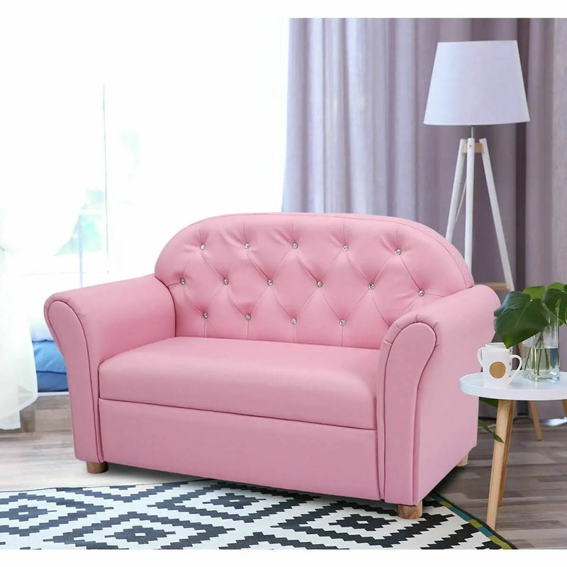 Kids Princess Armrest Chair Lounge Couch by DirectDeals