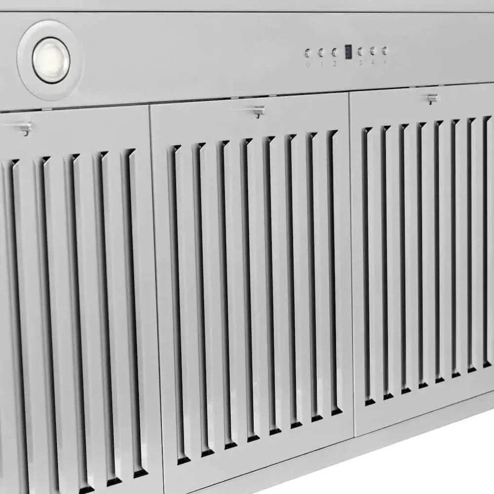 ZLINE 48" Autograph Stainless Wall Range Hood KB4SNZ-BLM48-CB by Farmhouse Kitchen and Bath