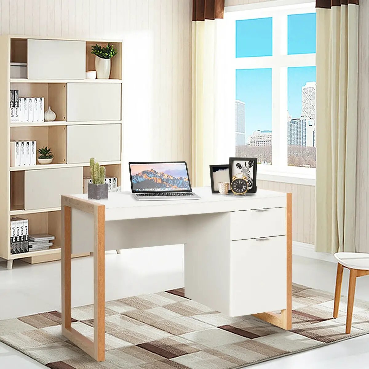 Modern Computer Desk by DirectDeals