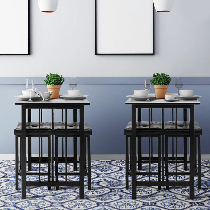 3 Pieces Modern Counter Height Dining Set by DirectDeals