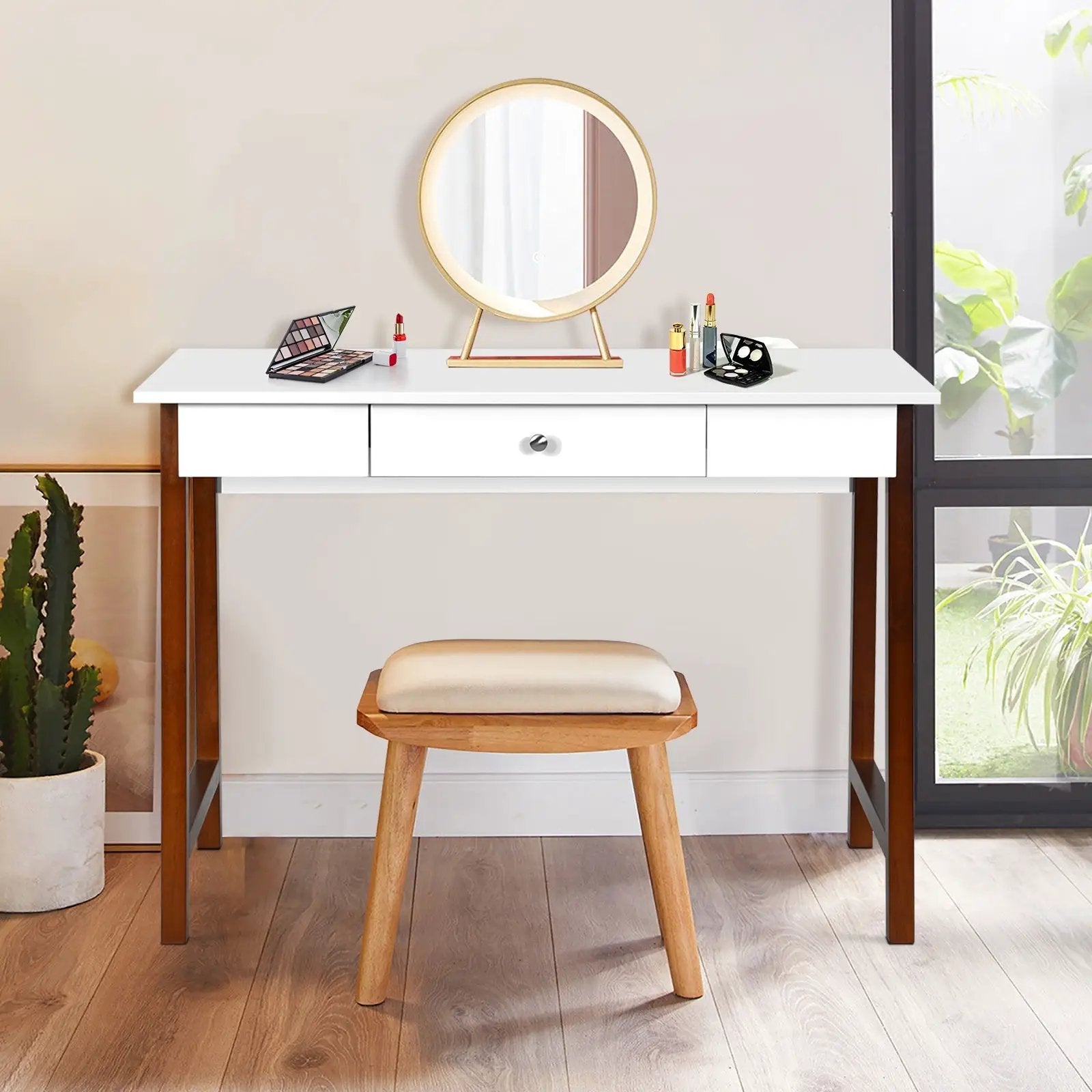 Computer Desk Laptop PC Writing Table Makeup Vanity Table by DirectDeals