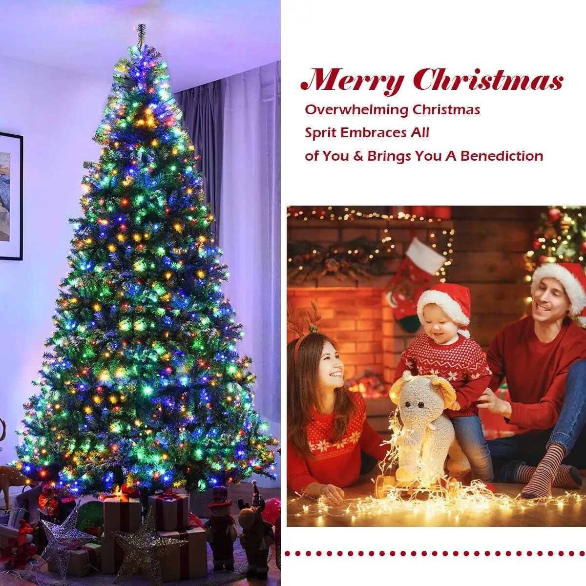 Artificial Premium Hinged Christmas Tree by DirectDeals
