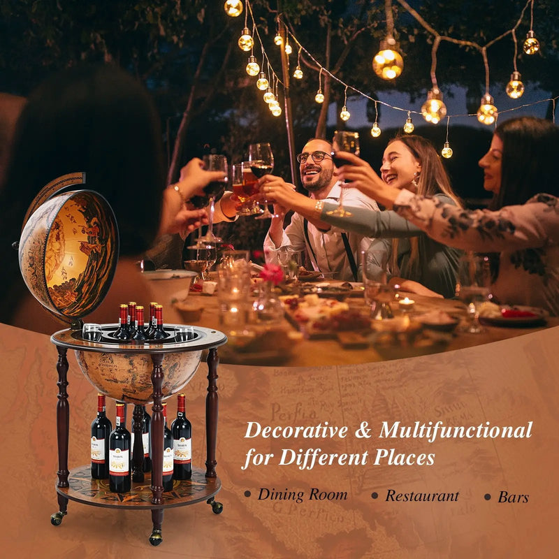 16th Century Italian Wine Cabinet with Wheels by DirectDeals