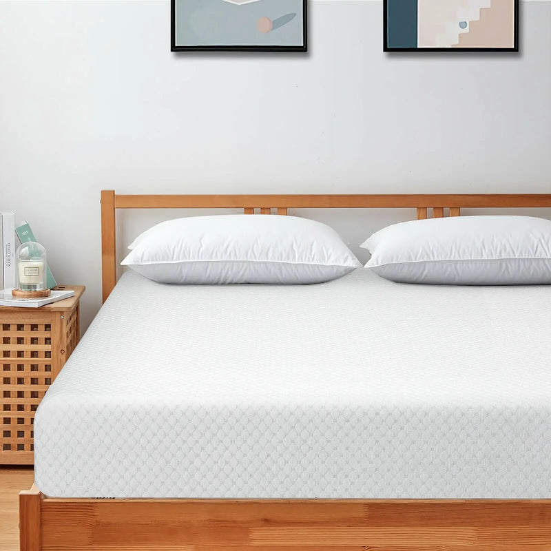 8 Inch Foam Medium Firm Mattress with Jacquard Cover by DirectDeals