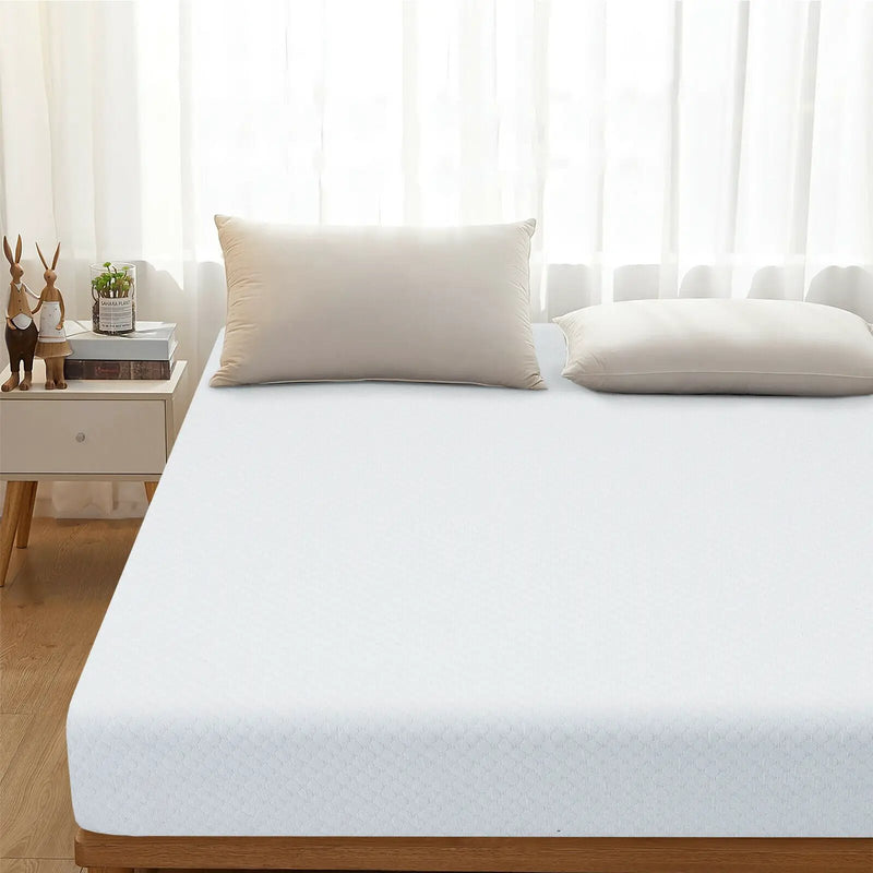 8 Inch Foam Medium Firm Mattress with Jacquard Cover by DirectDeals
