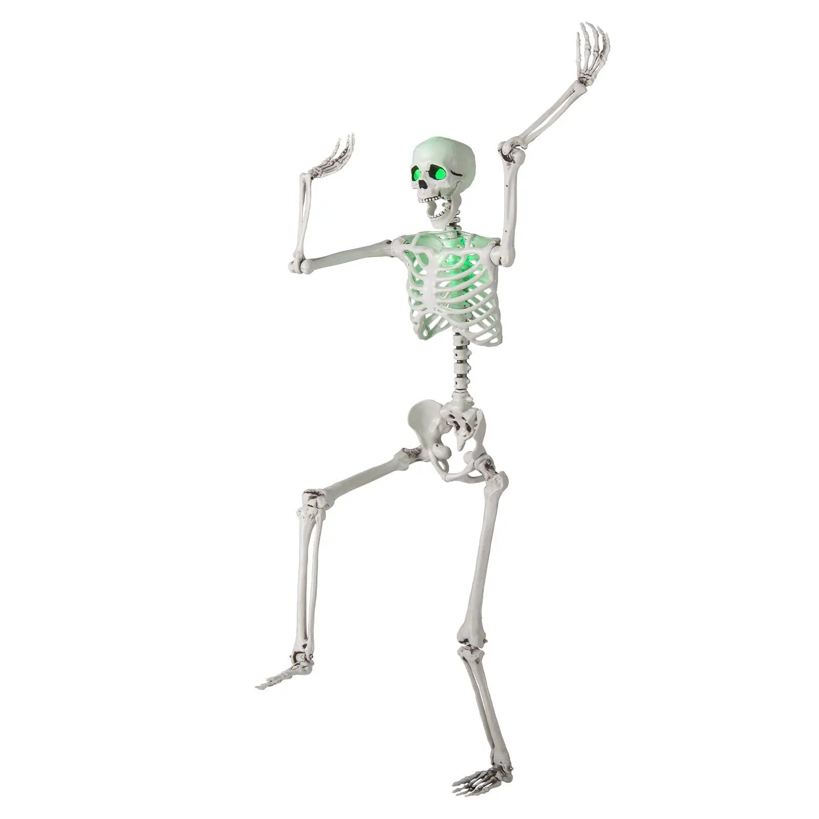 5.5 FT Halloween Skeleton Life-Size Posable for Indoor Outdoor Decoration by DirectDeals