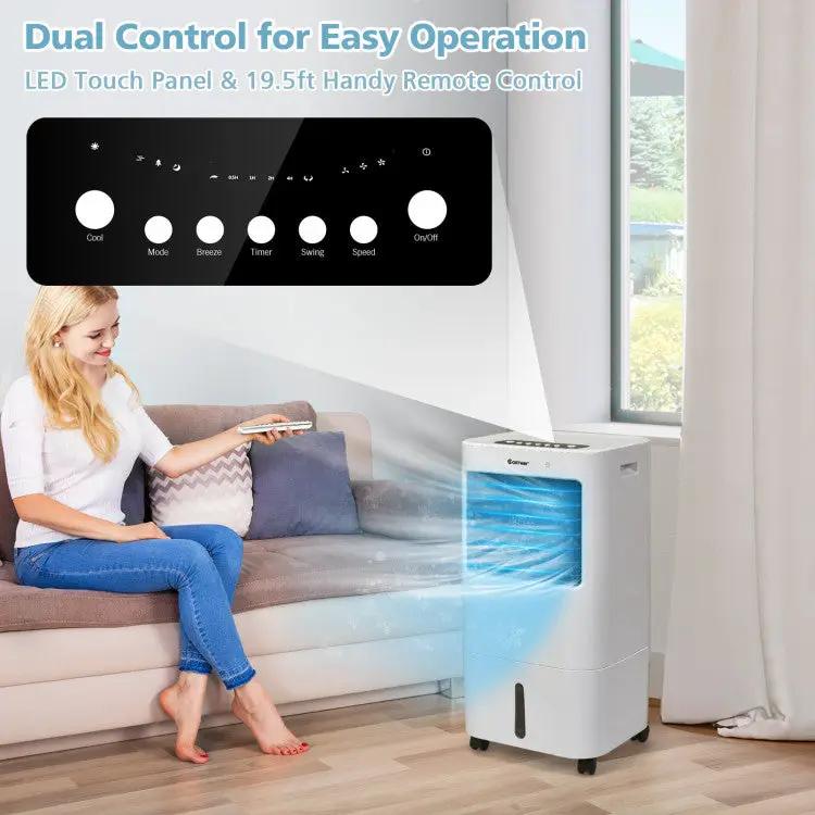3-in-1 Air Cooler – Fan & Humidifier with Remote by DirectDeals