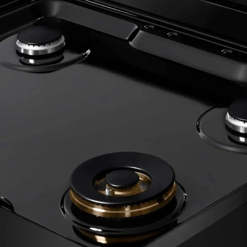 ZLINE 30" Paramount Gas Rangetop Black Stainless Steel SRTB-30 by Farmhouse Kitchen and Bath