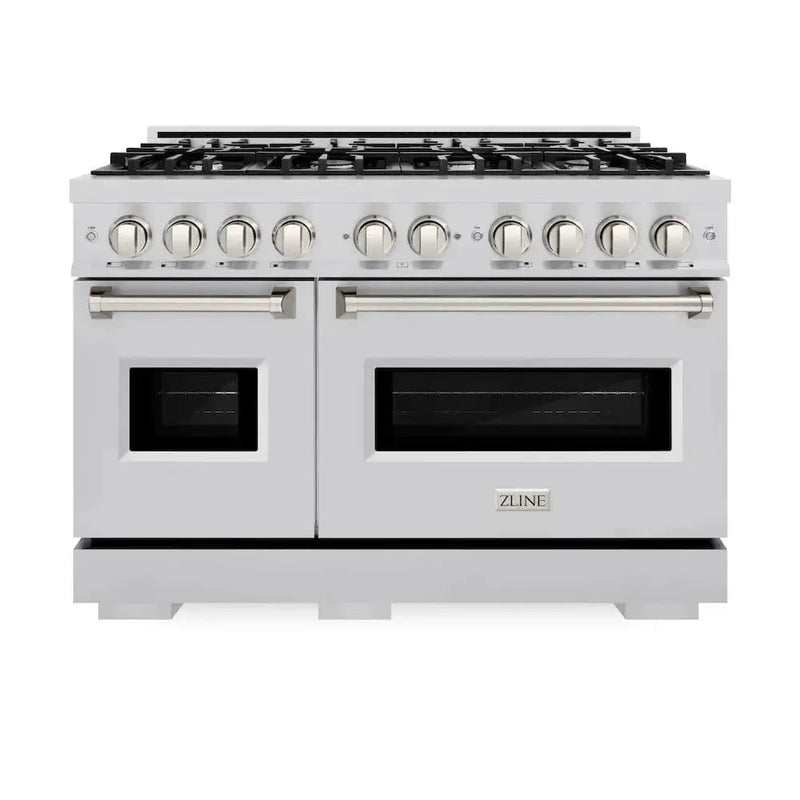 ZLINE 48"Classic Gas Range, Convection Gas Oven, Stainless Steel, CGR48 by Farmhouse Kitchen and Bath