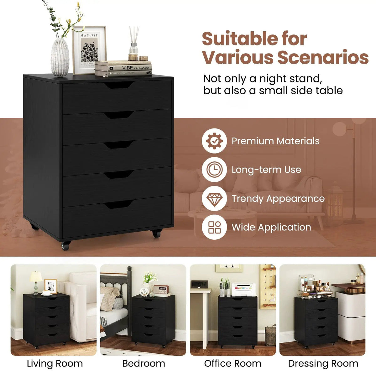 5 Drawer Mobile by DirectDeals