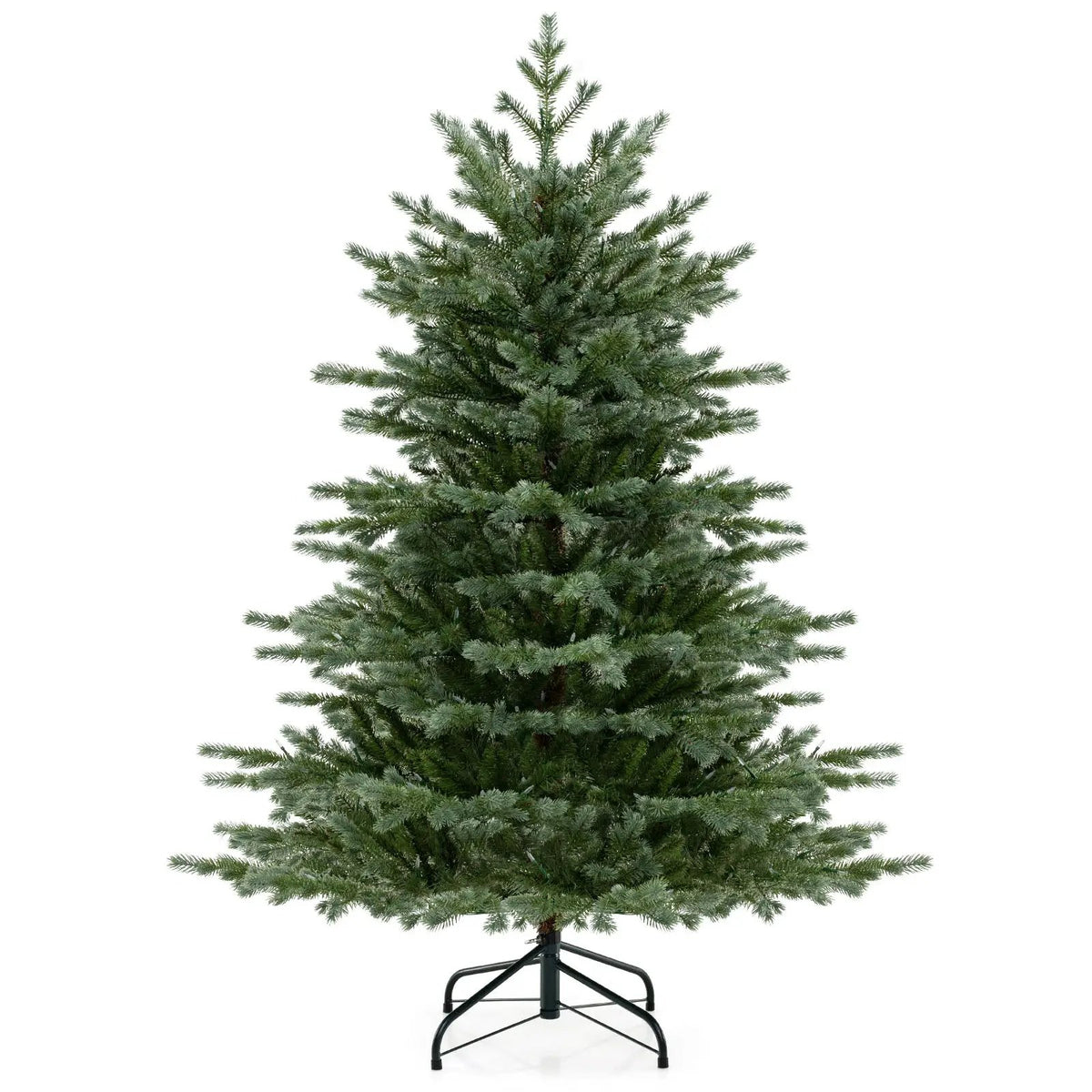 5/6/7 Feet Artificial Christmas Tree with 1426/2116/3156 Lush PVC and 200/300/400 Warm White LED Lights by DirectDeals