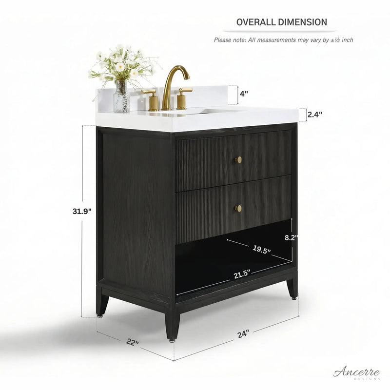 Momo 24" Bath Vanity Set by Ancerre Designs