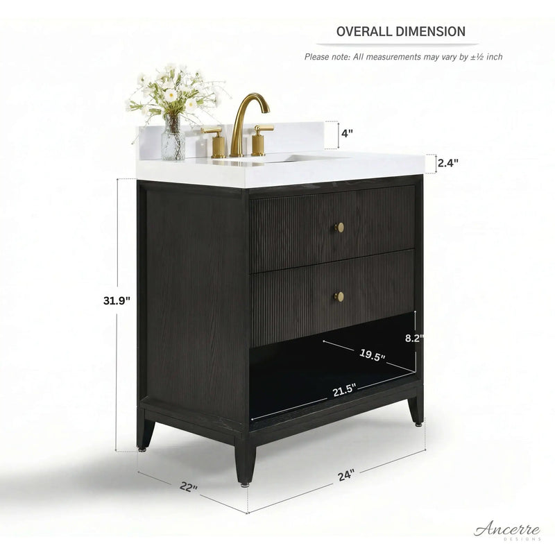 Momo 24" Bath Vanity Set by Ancerre Designs
