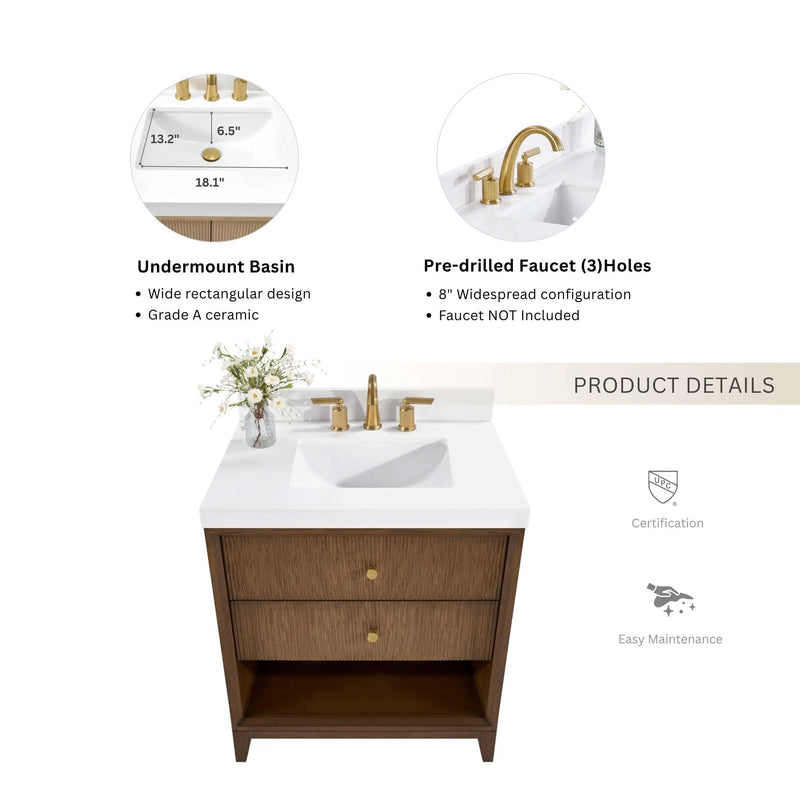 Momo 24" Bath Vanity Set by Ancerre Designs