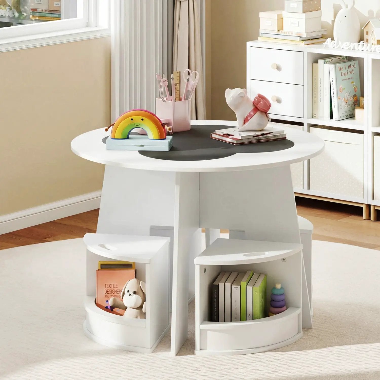 12-Drawer Utility Rolling Cart with Drawers Multi-Use Storage by DirectDeals