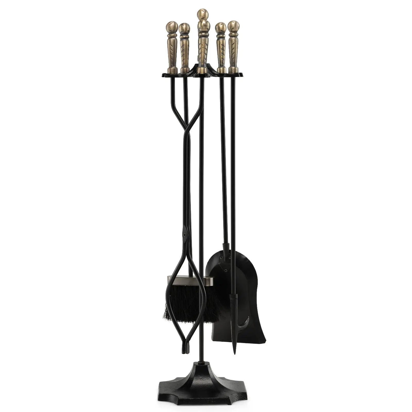 31 Inch 5 Pieces Hearth Fireplace Fire Tools Set by DirectDeals