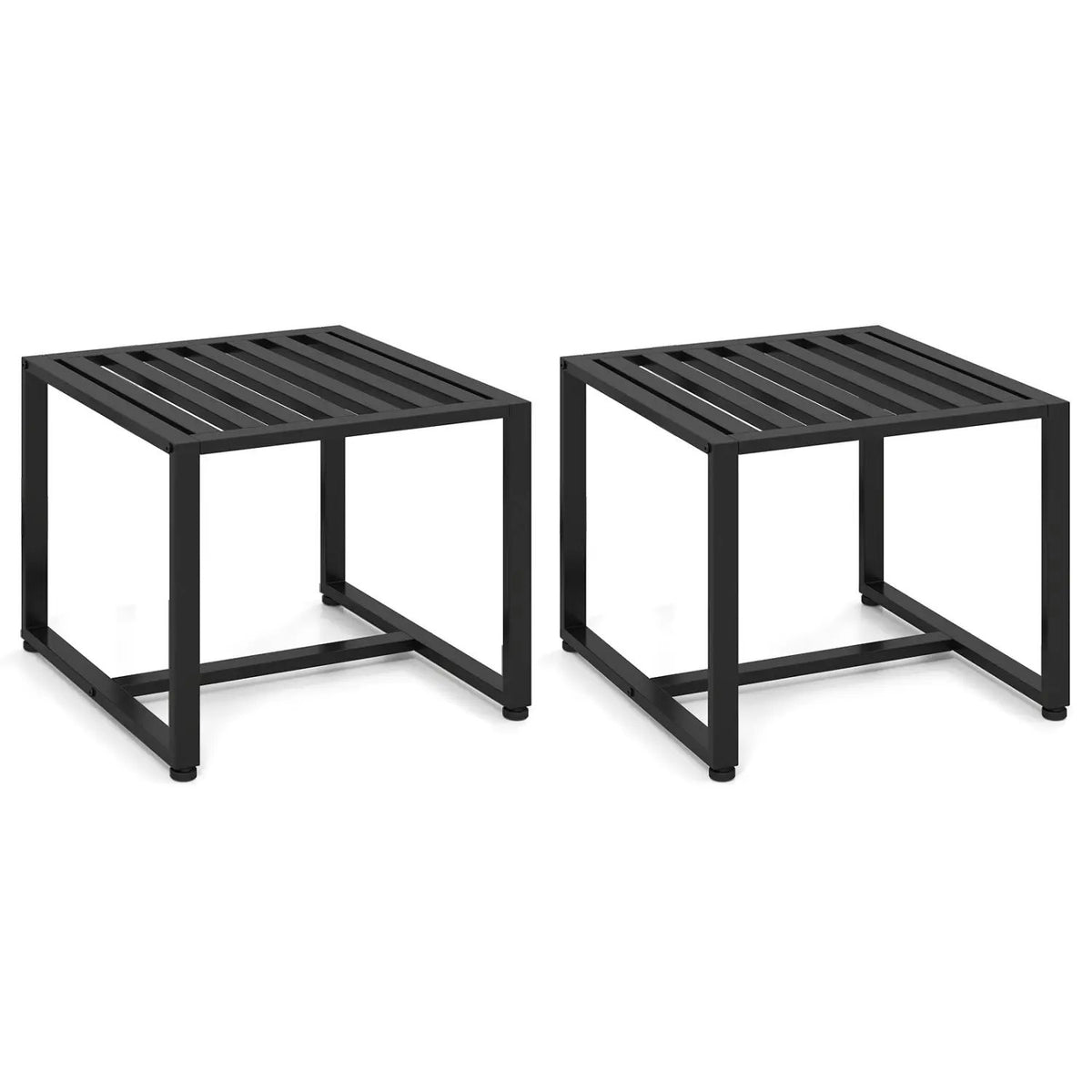 5 Pieces Living Room Set with 2 Accent Chairs and 2 Coffee Tables by DirectDeals