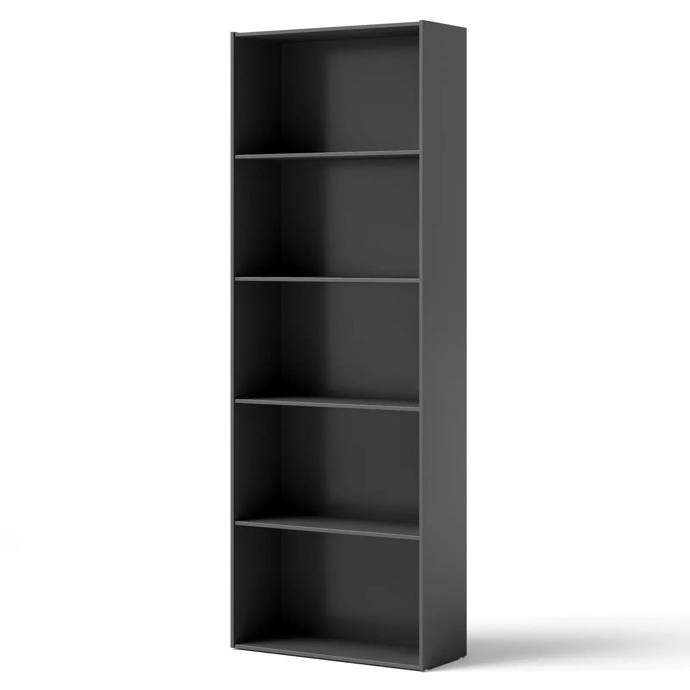 5-Shelf Storage Bookcase Modern Multi-Functional Display Cabinet by DirectDeals