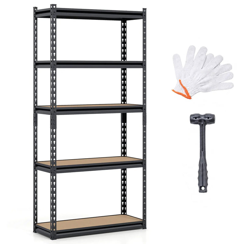 5-Tier Garage Shelving Unit 2200 LBS Heavy Duty Metal Storage Shelves by DirectDeals