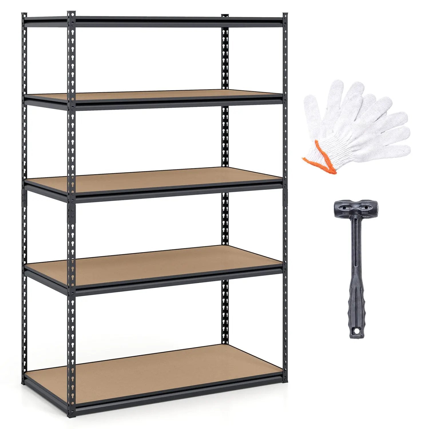 5-Tier Heavy Duty Garage Shelving Unit - 2200 LBS Capacity by DirectDeals