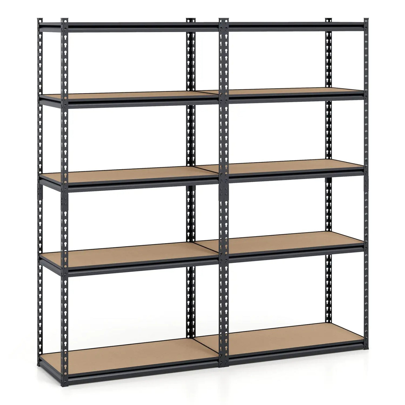 5-Tier Garage Shelving Unit 2200 LBS Metal Storage Shelves Adjustable Utility Rack by DirectDeals