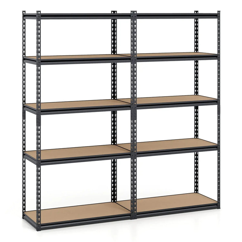 5-Tier Garage Shelving Unit 2200 LBS Metal Storage Shelves Adjustable Utility Rack by DirectDeals