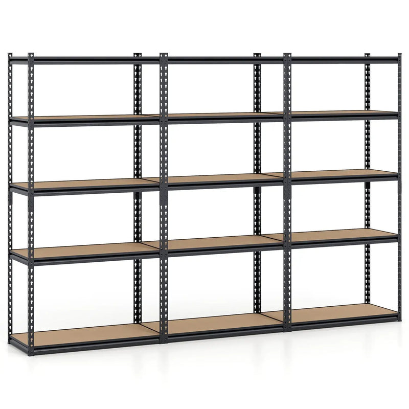 5-Tier Garage Shelving Unit 2200 LBS Metal Storage Shelves Adjustable Utility Rack by DirectDeals