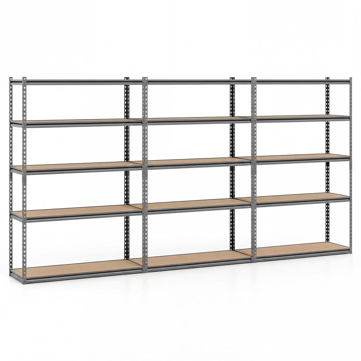 5-Tier Garage Shelving Unit 2200 LBS Metal Storage Shelves Adjustable Utility Rack for Warehouse by DirectDeals