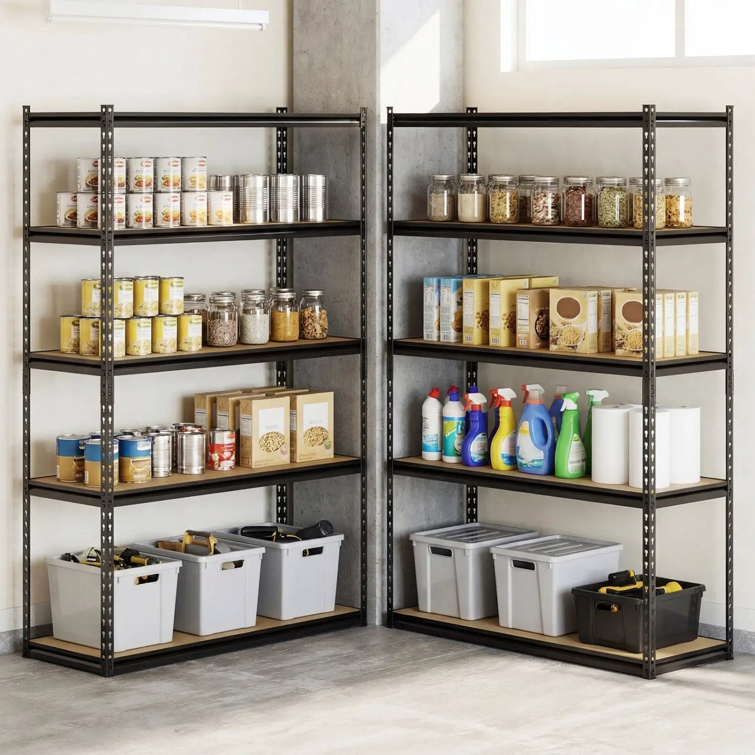 5-Tier Garage Shelving Unit for Warehouse and Basement by DirectDeals