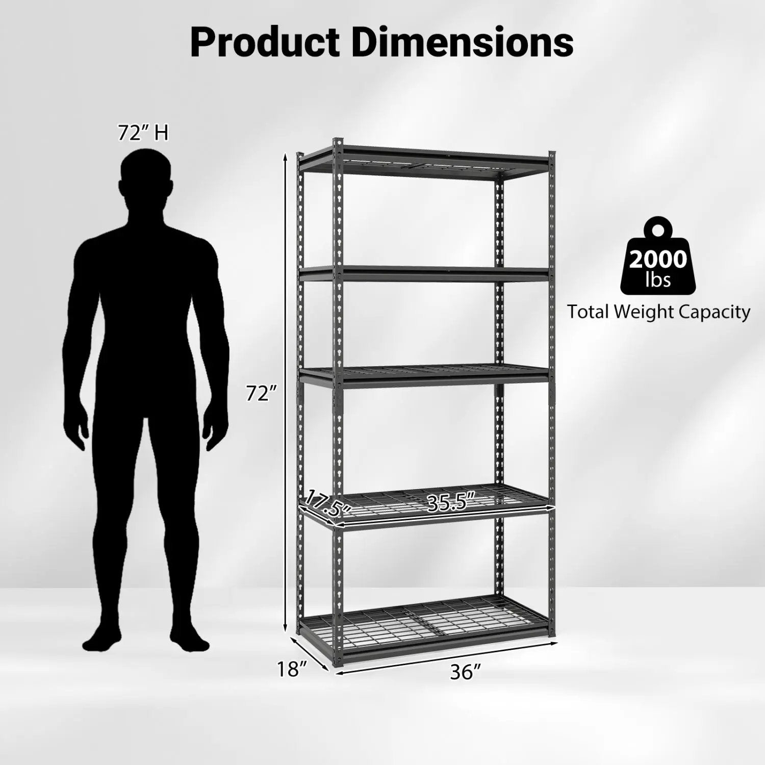 5-Tier Heavy by DirectDeals