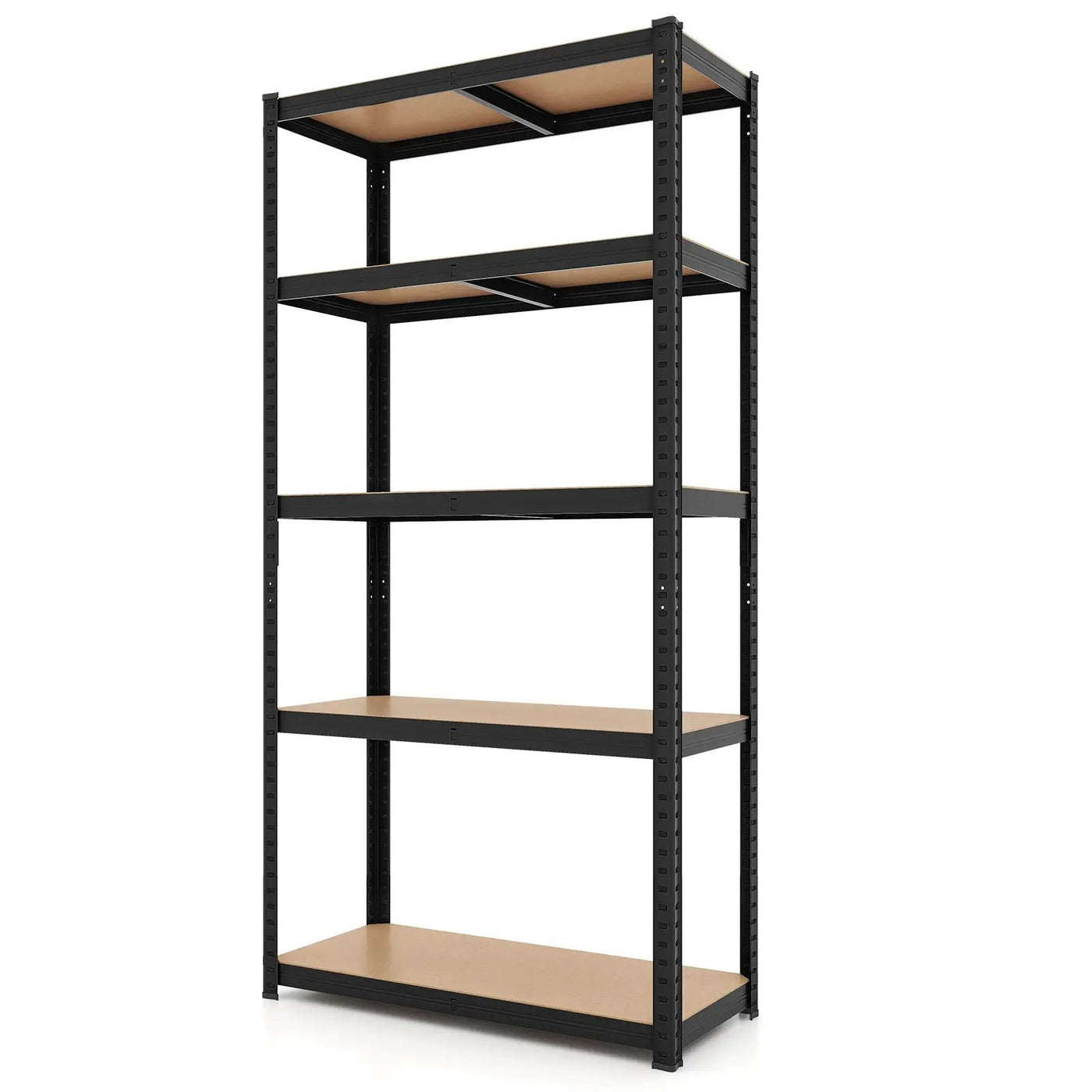 5-Tier Heavy Duty Metal Shelving Unit with 2000 LBS Total Load Capacity by DirectDeals