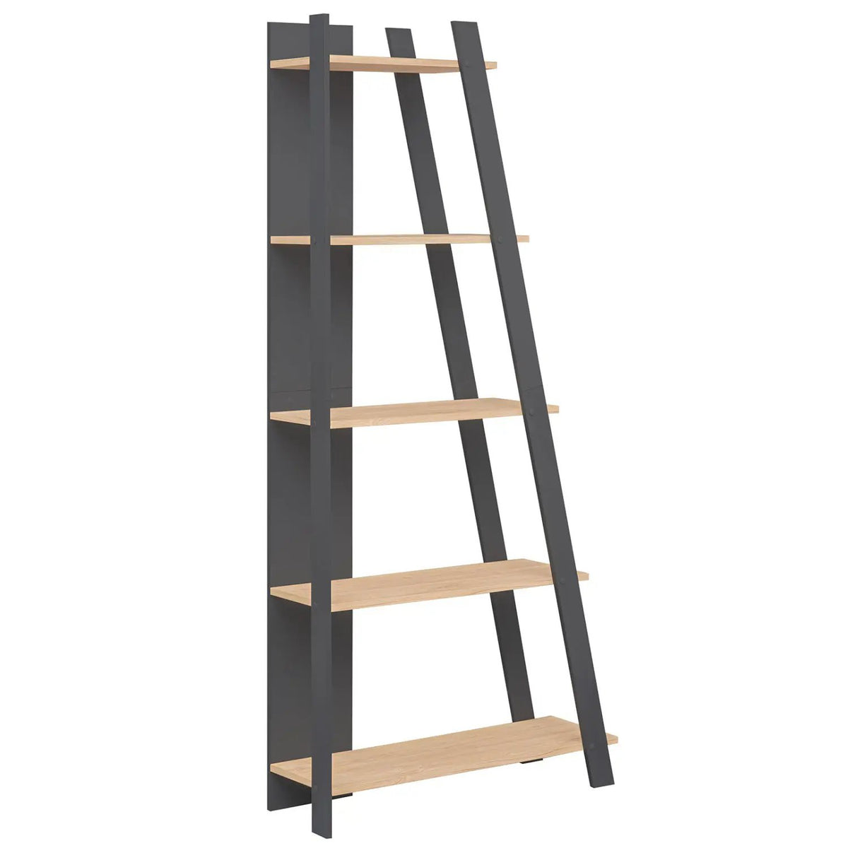 5-Tier Vertical Bookshelf for Small Spaces, 79" Tall by DirectDeals
