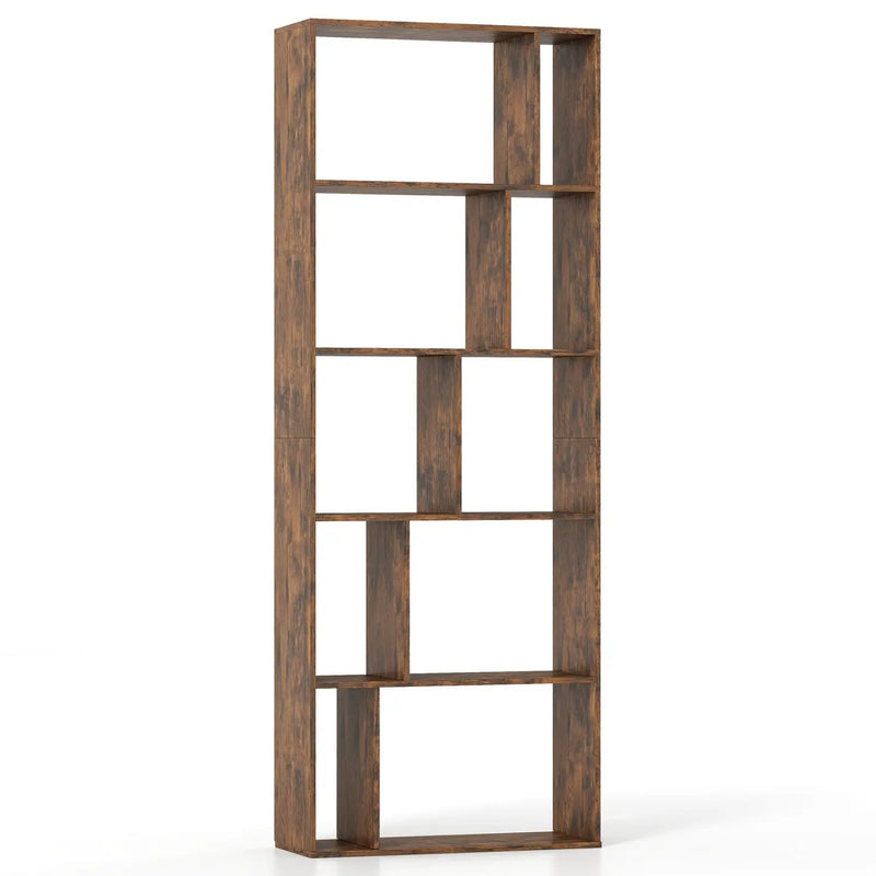 5-Tier Bookshelf with Open Back and Anti-Tipping Kit by DirectDeals