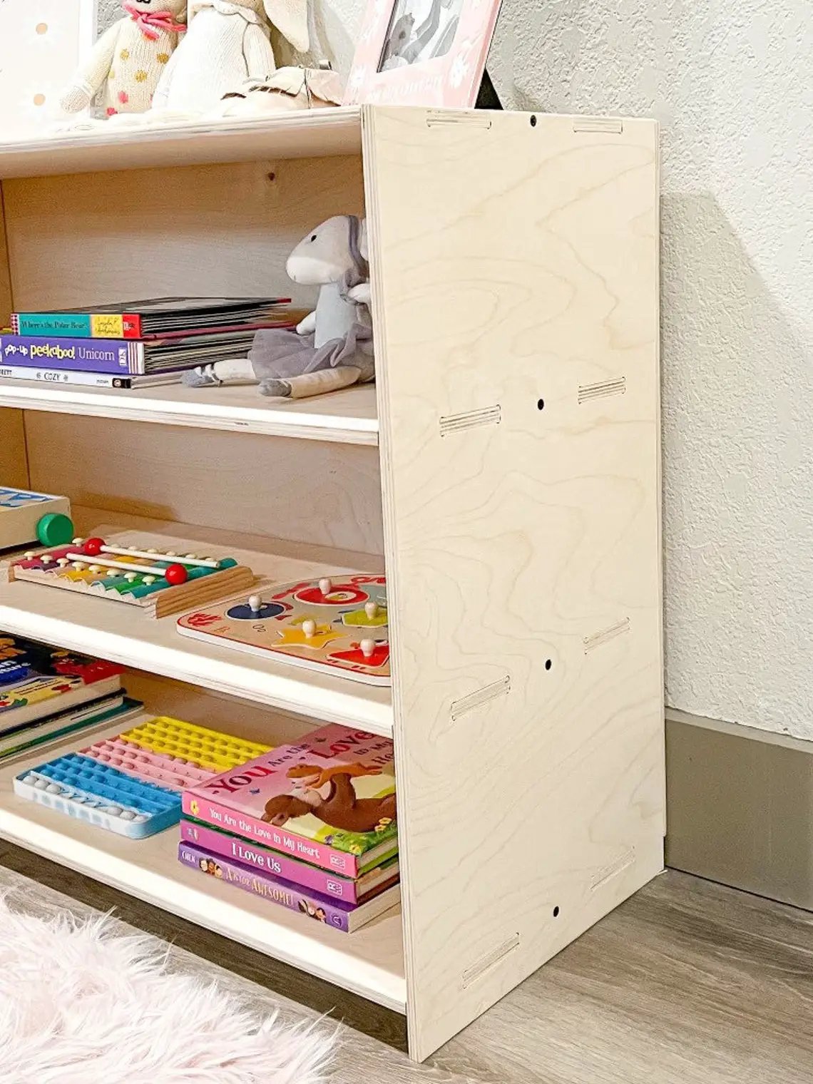 VIOLET- Toy Shelf by Bush Acres