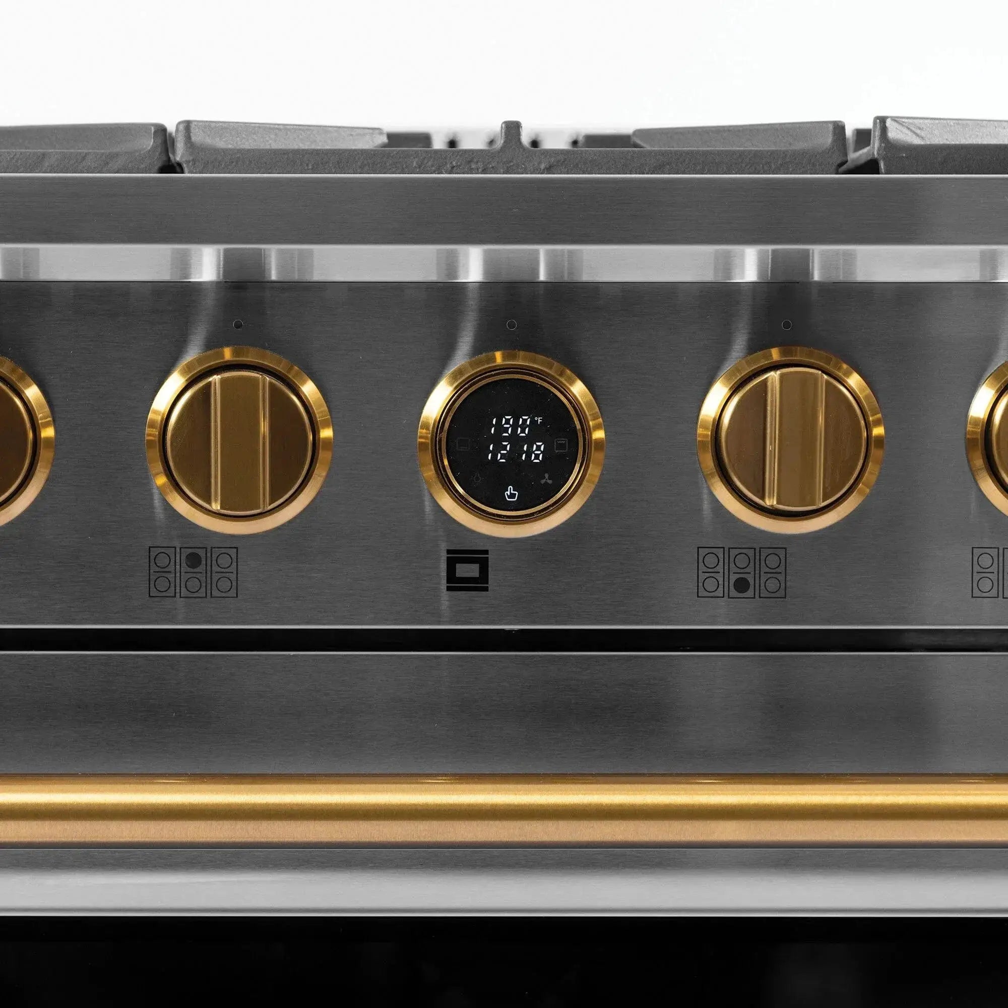 Kucht 36" Freestanding Dual Fuel Range Liquid Propane KXP36/LP by Farmhouse Kitchen and Bath