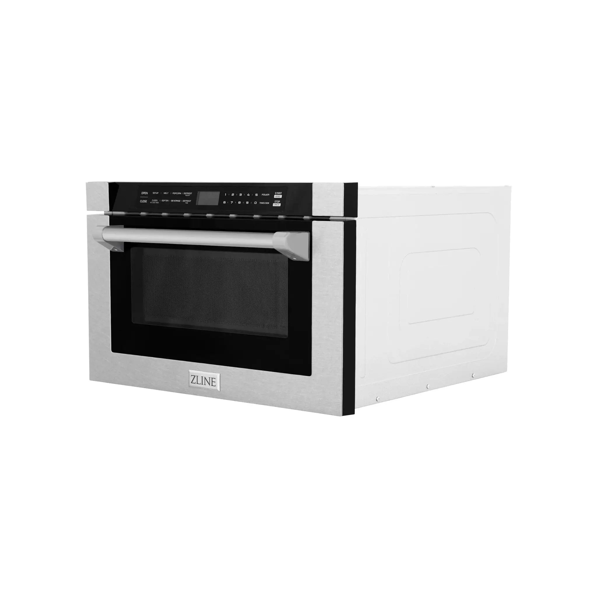 ZLINE 24" Built-in Microwave Drawer MWD-1-SS-H by Farmhouse Kitchen and Bath